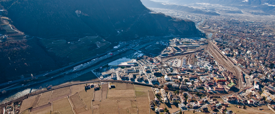 L’areale ferroviario di Bolzano